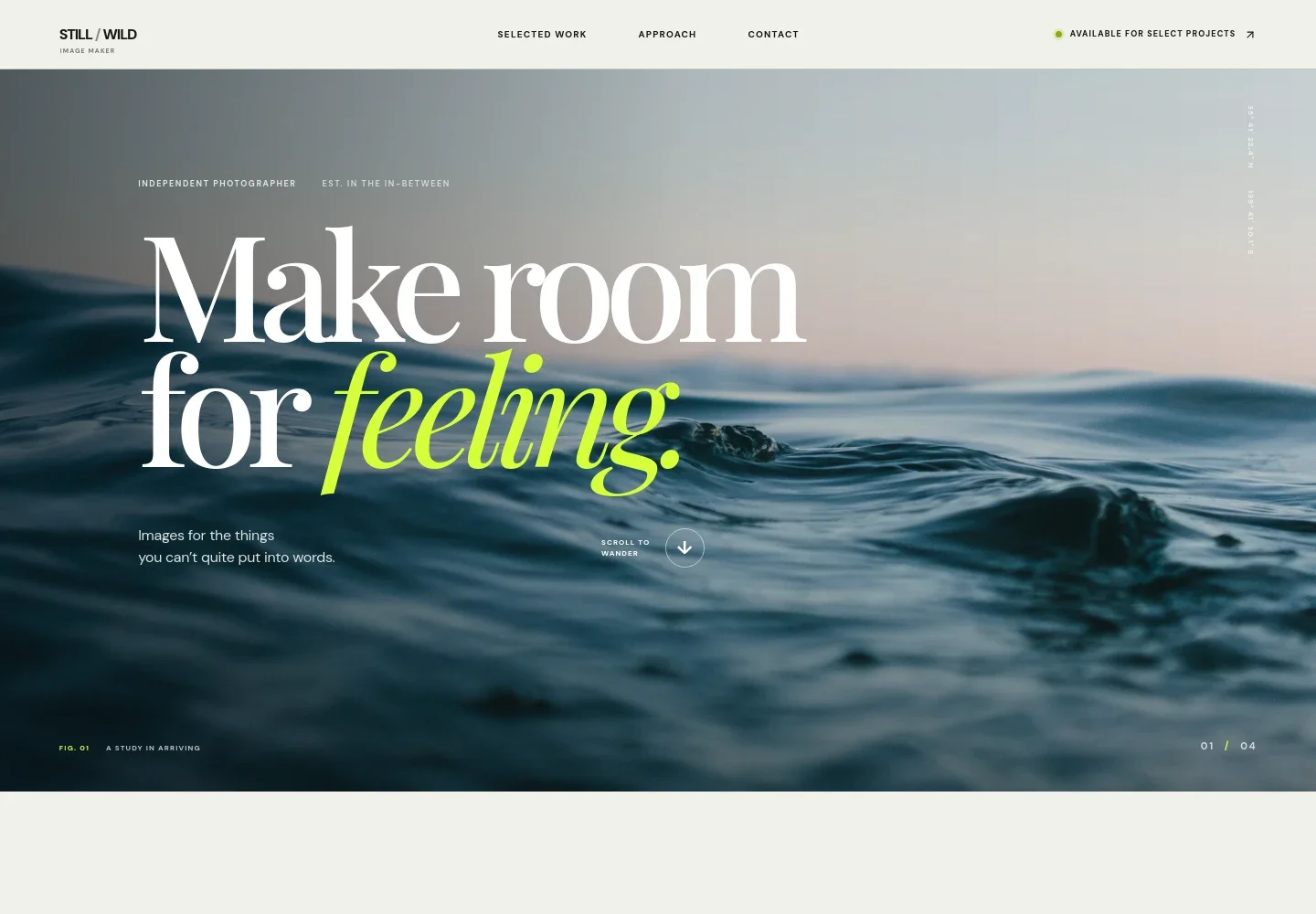 Photography Portfolio Website Template