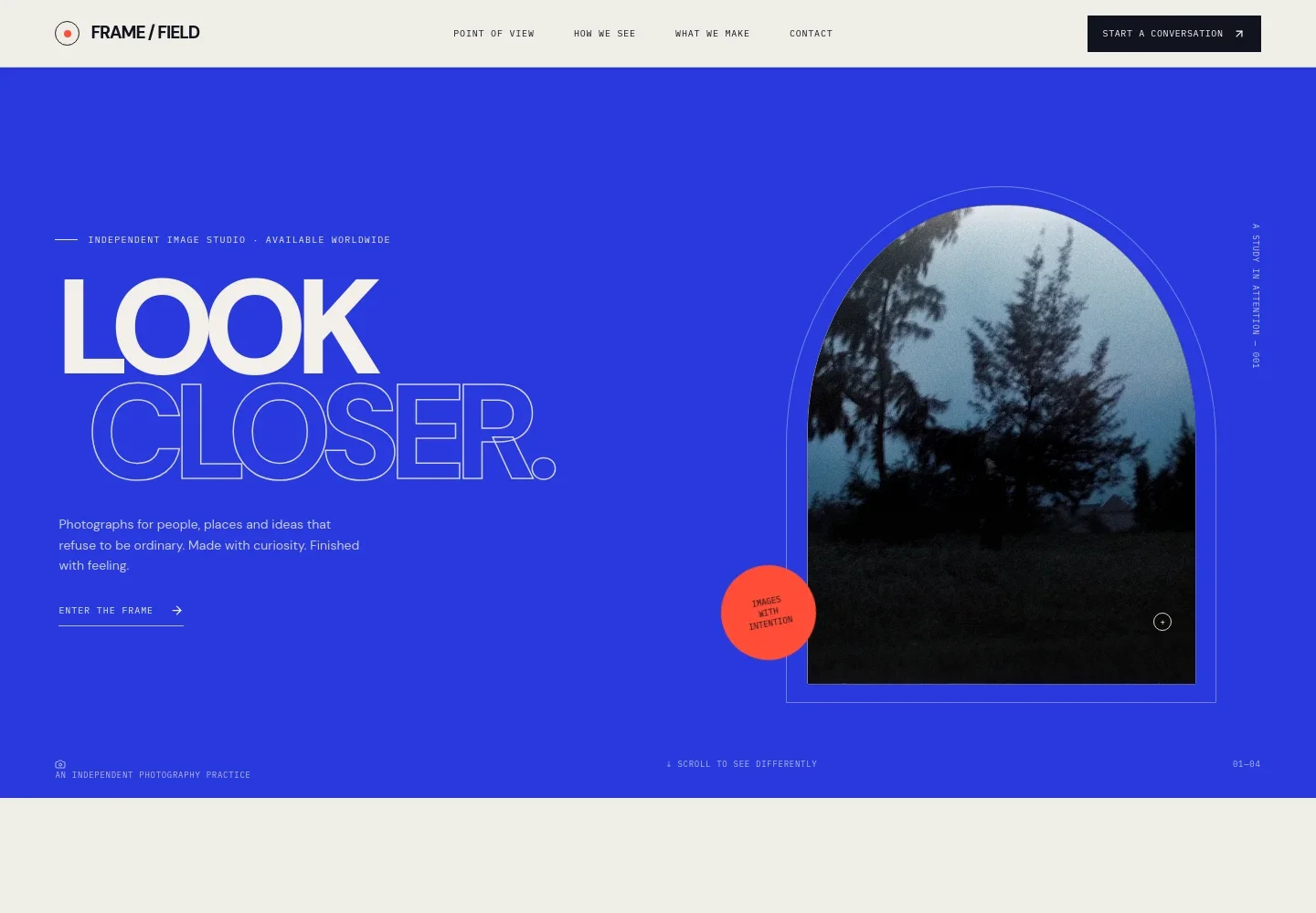 Photography Website Template