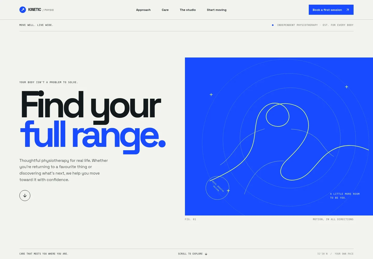 Physiotherapy Website Template
