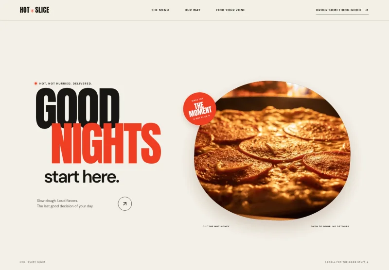 Pizza Delivery Website Template