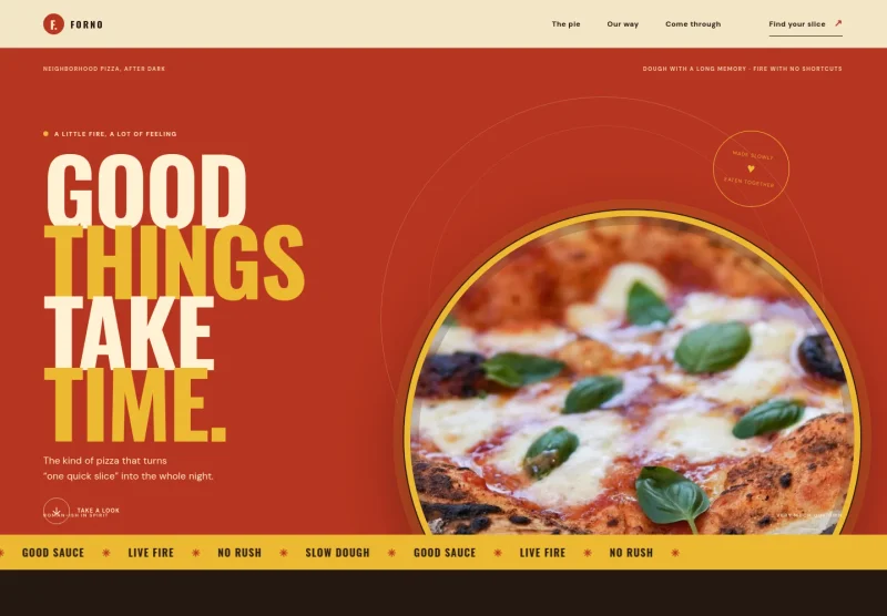 Pizzeria Website Template