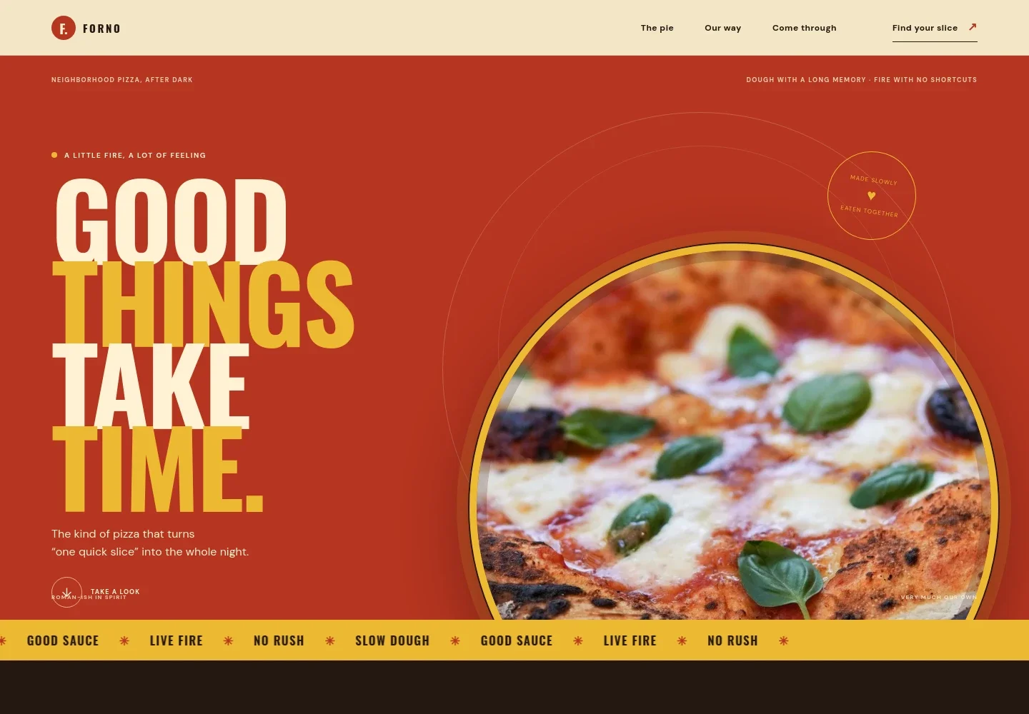 Pizzeria Website Template