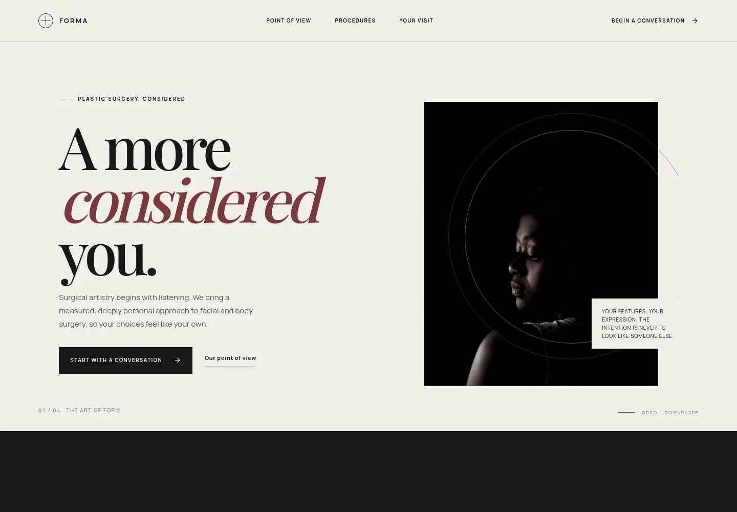 Plastic Surgeon Website Template