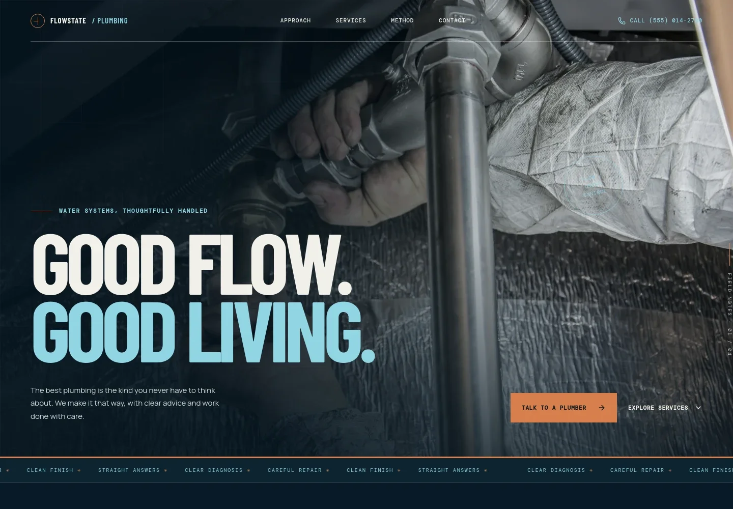 Plumbing Website Template