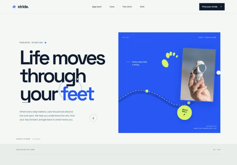Podiatrist Website Template