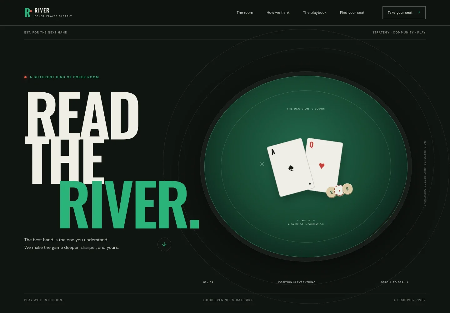 Poker Website Template