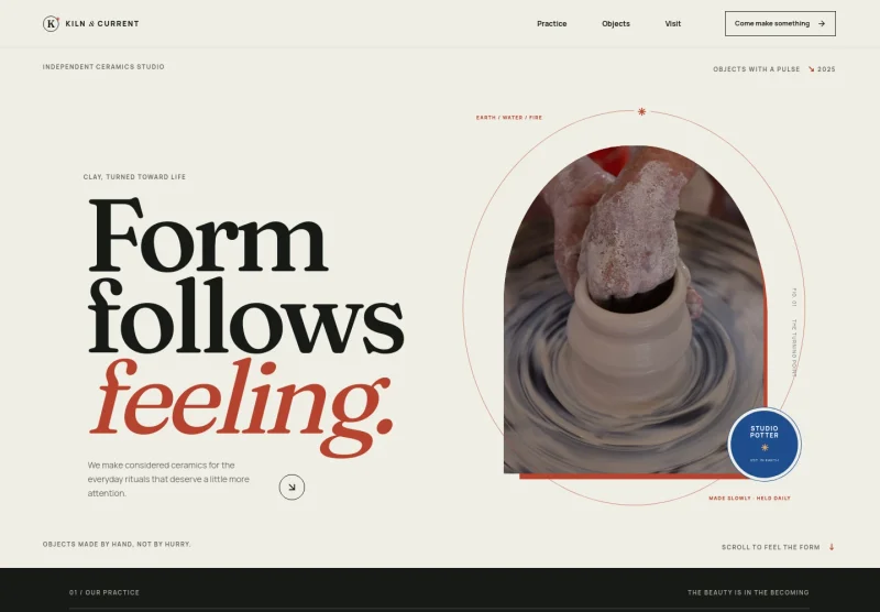 Potter Website Template