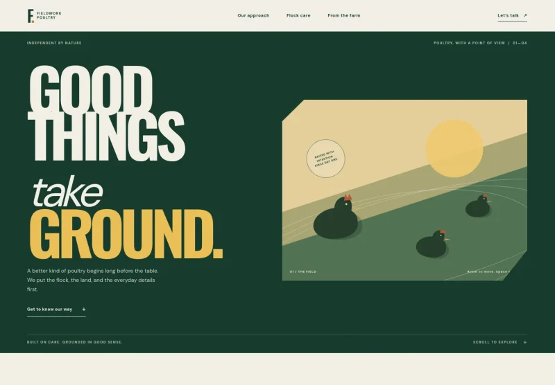 Poultry Website Template