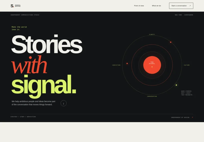 PR Agency Website Template