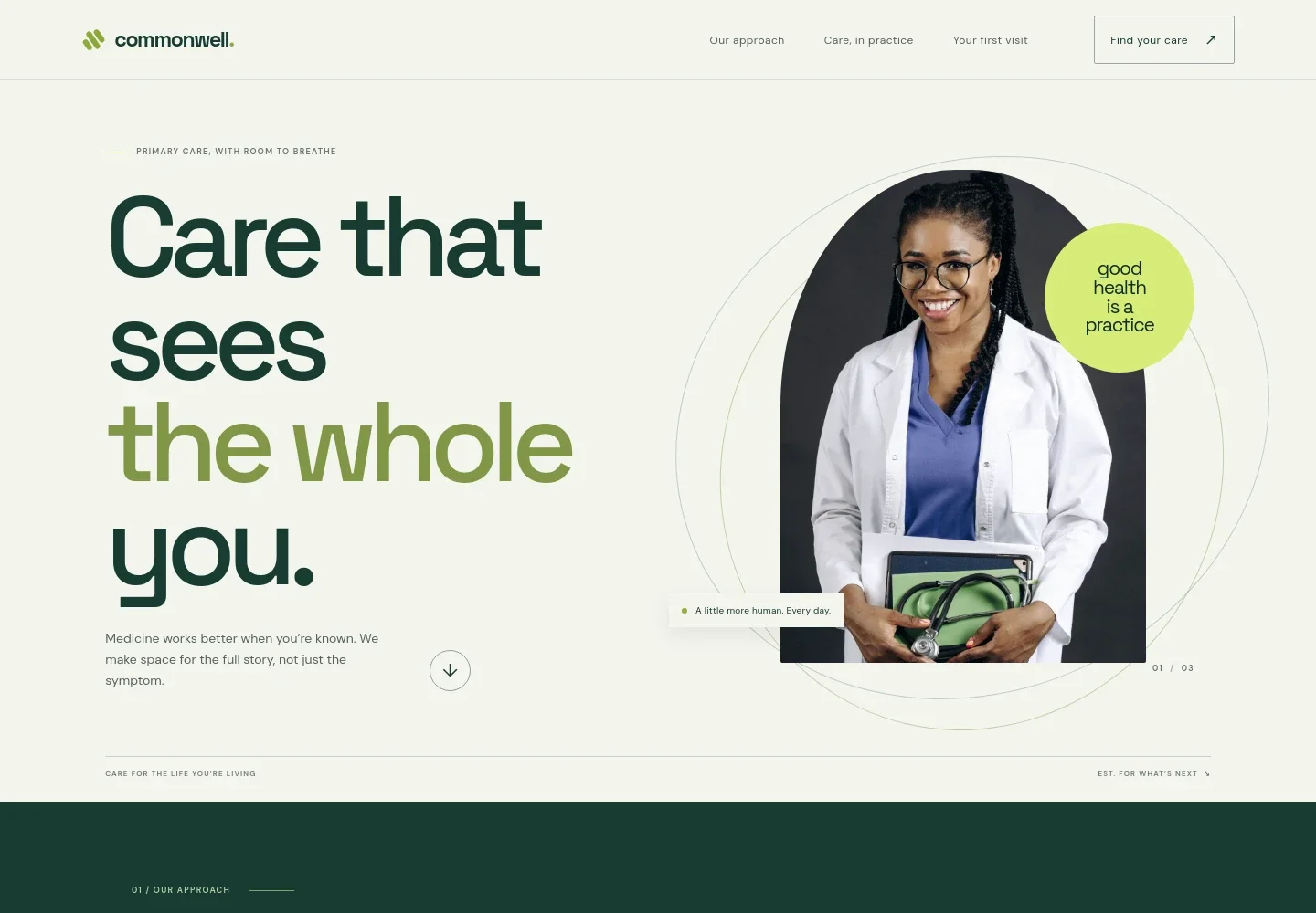 Primary Care Website Template