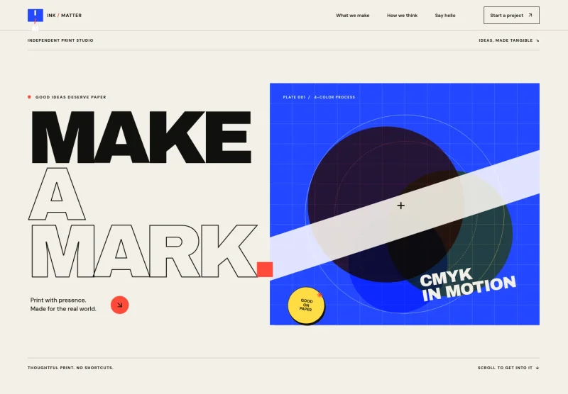 Print Industry Website Template