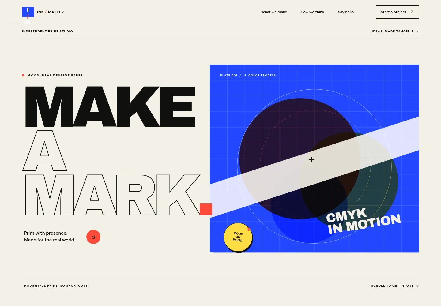 Print Industry Website Template