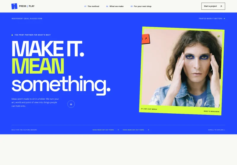 Print On Demand Website Template