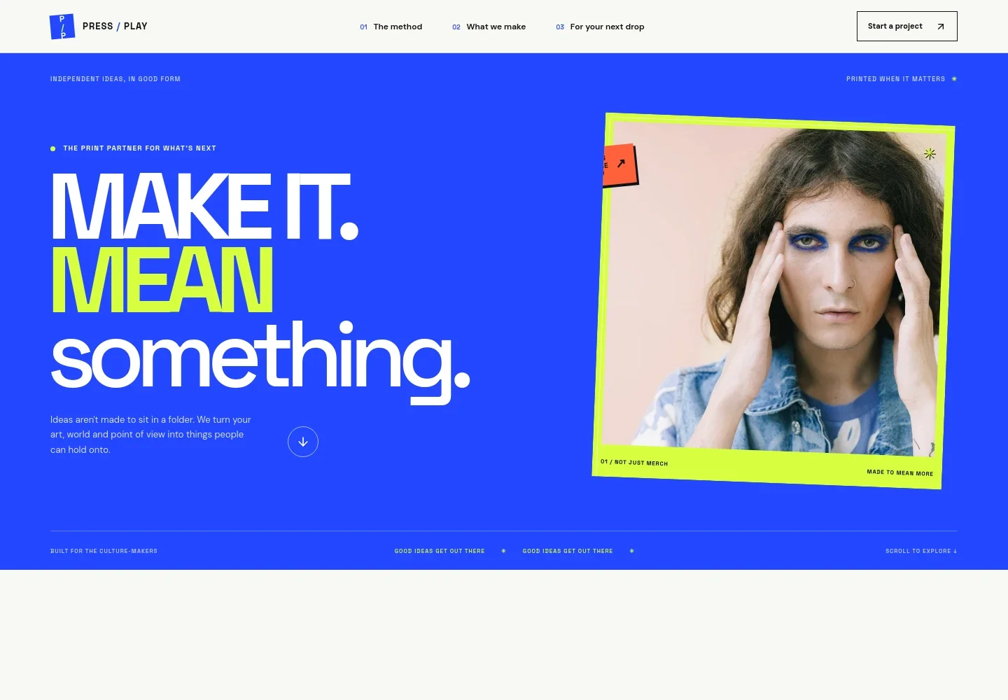 Print On Demand Website Template