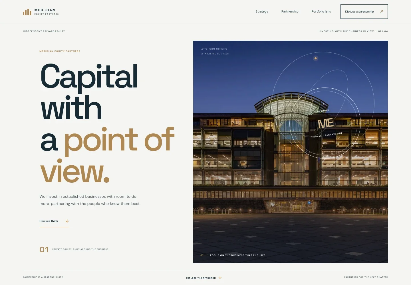 Private Equity Website Template