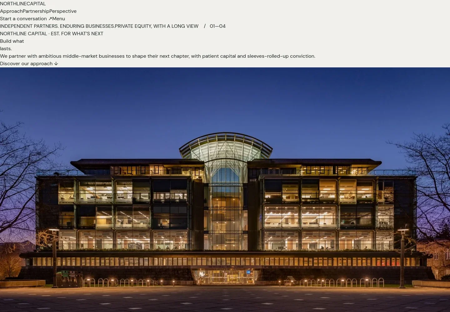 Private Equity Website Template