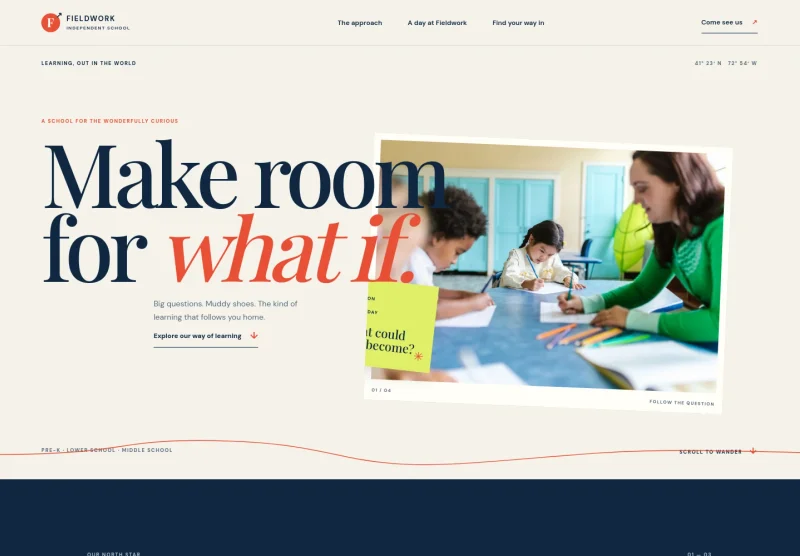 Private School Website Template