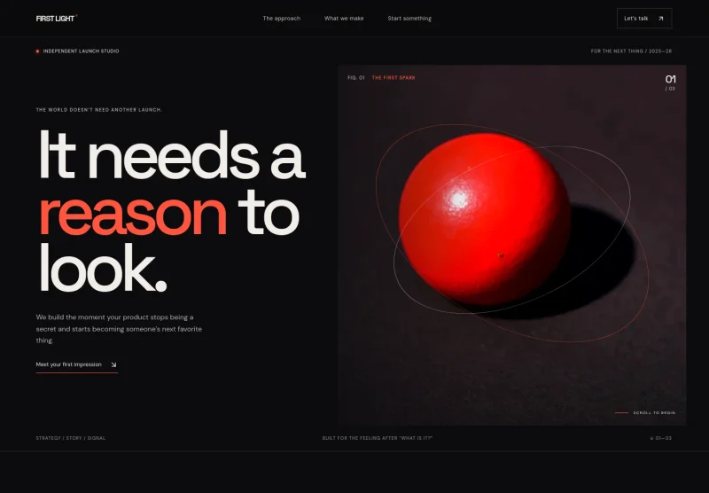 Product Launch Website Template