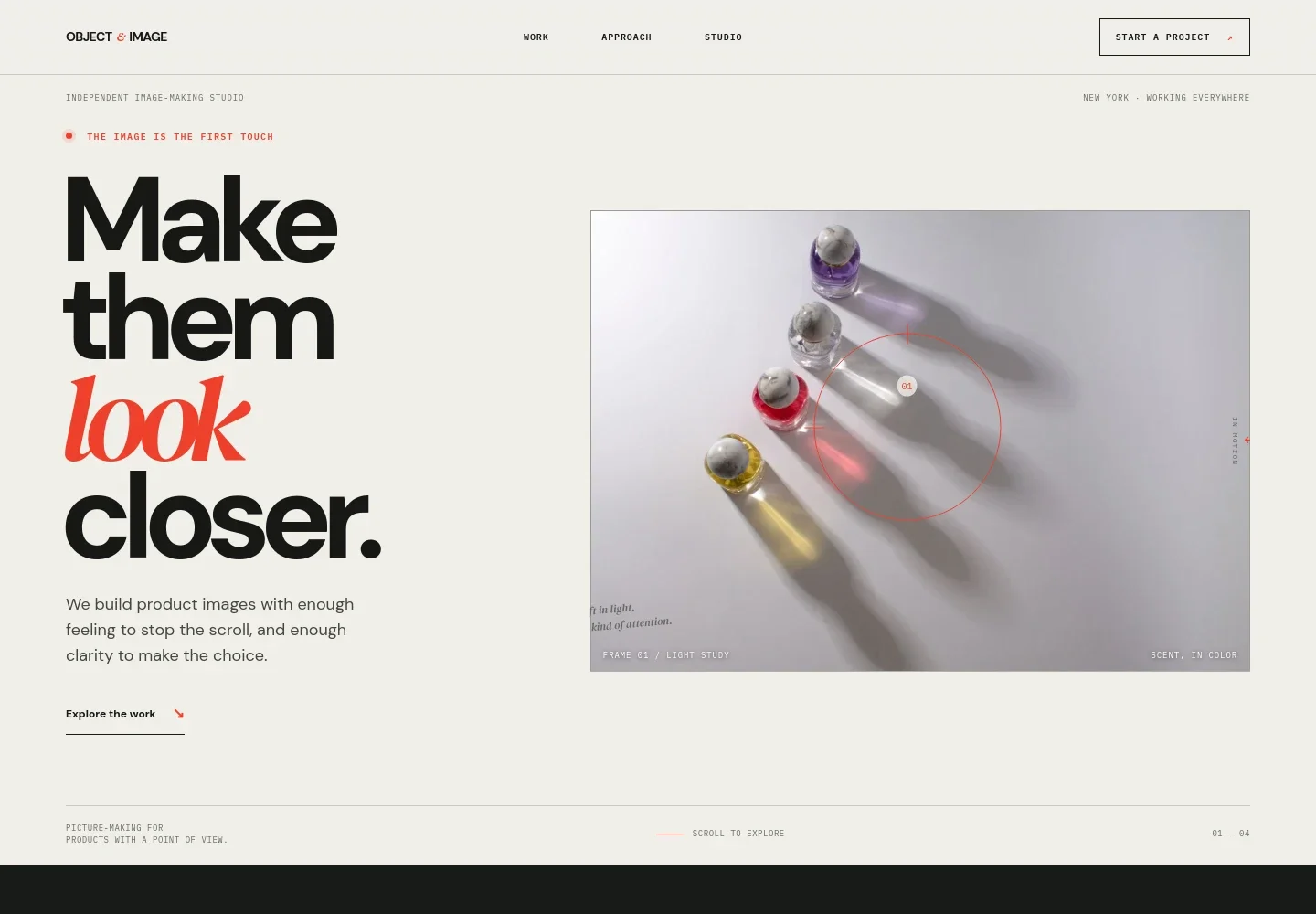 Product Photography Website Template