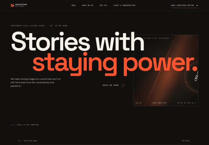 Production Company Website Template