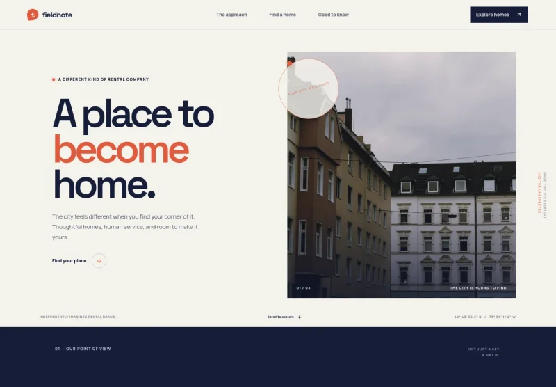 Property Rental Website Template