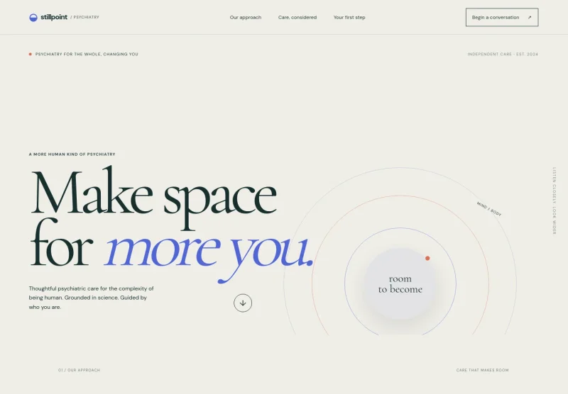 Psychiatry Website Template