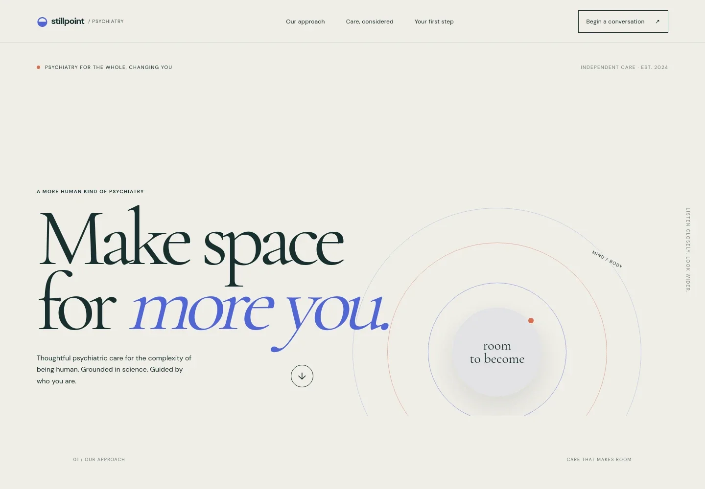 Psychiatry Website Template