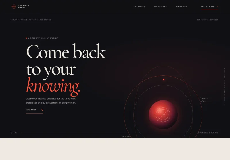 Psychic Website Template