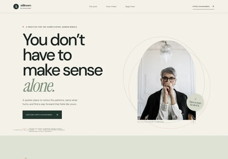 Psychologist Website Template