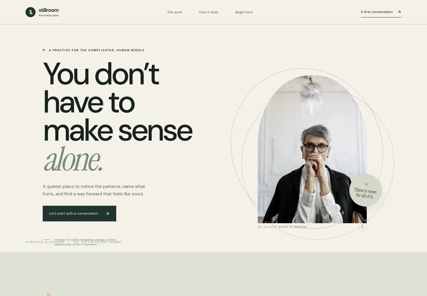 Psychologist Website Template