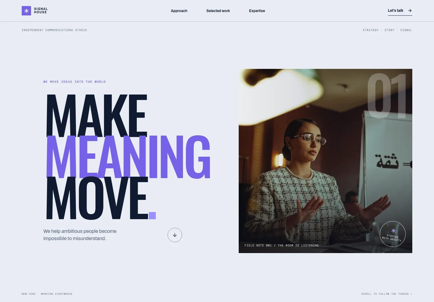 Public Relations Firm Website Template