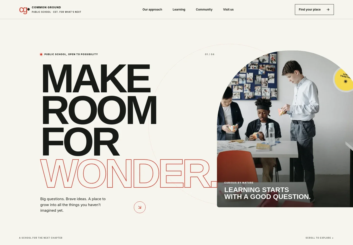 Public School Website Template