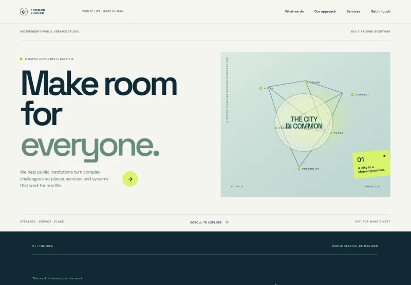 Public Services Website Template