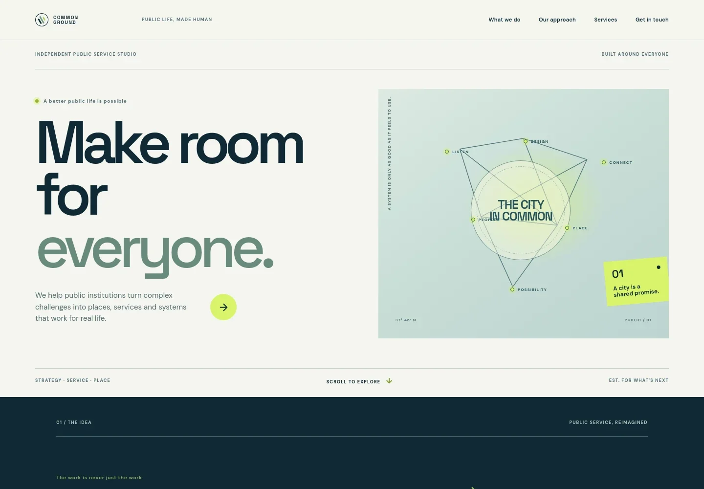 Public Services Website Template