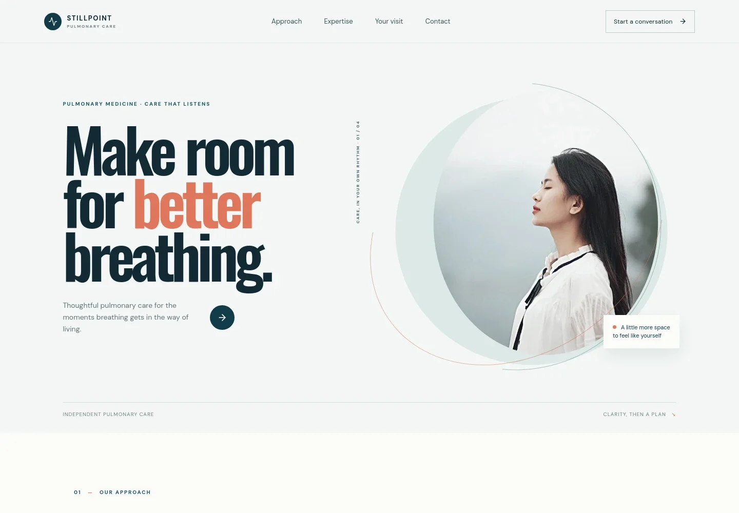 Pulmonologist Website Template