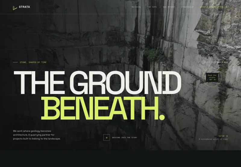 Quarry Website Template