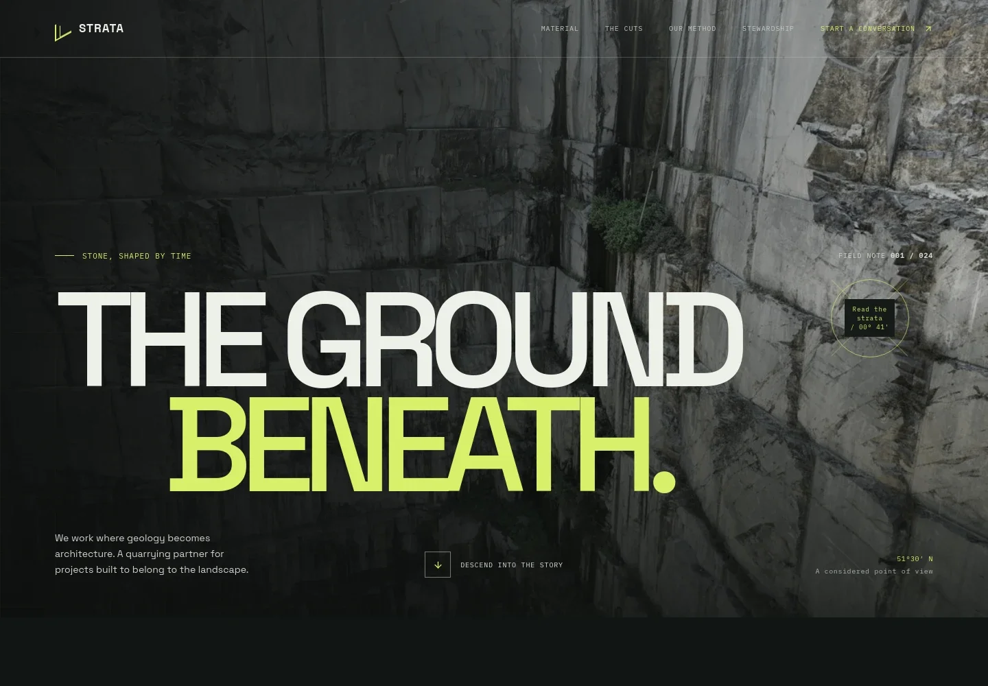 Quarry Website Template