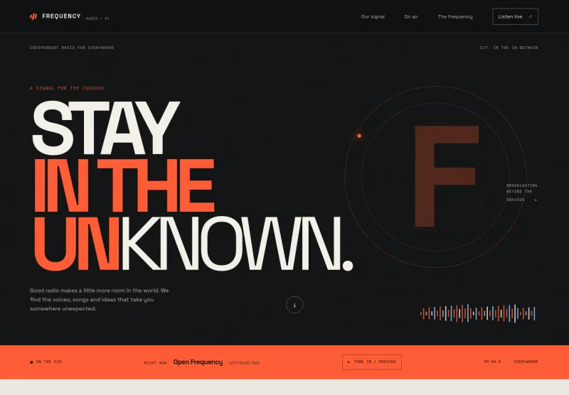 Radio Website Template