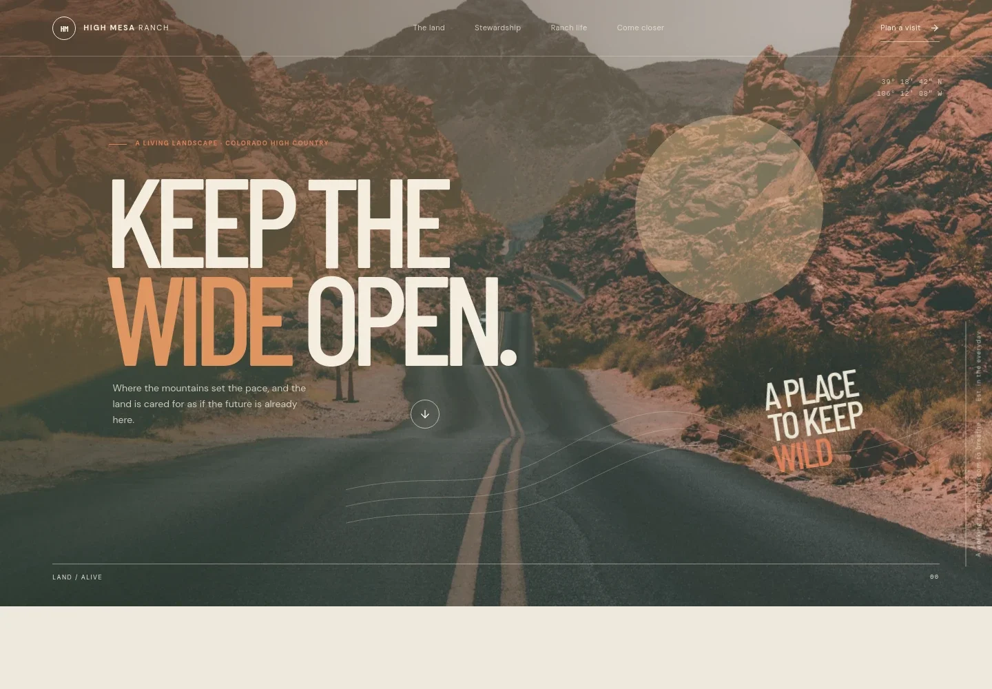 Ranch Website Template