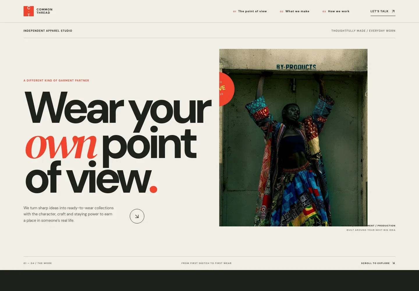 Readymade Garments Website Template