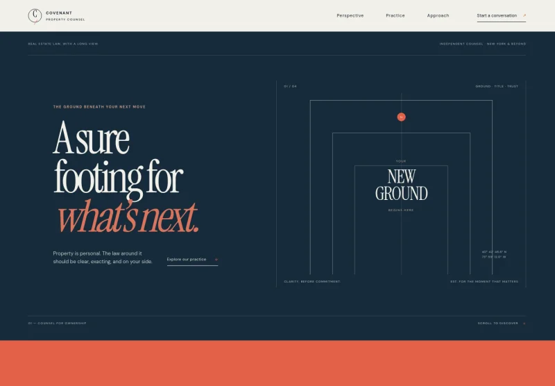 Real Estate Lawyer Website Template