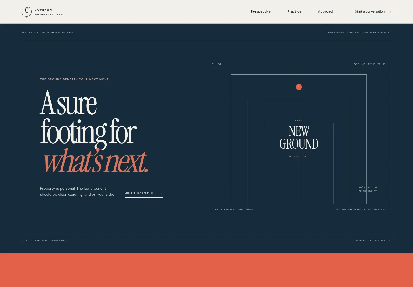 Real Estate Lawyer Website Template