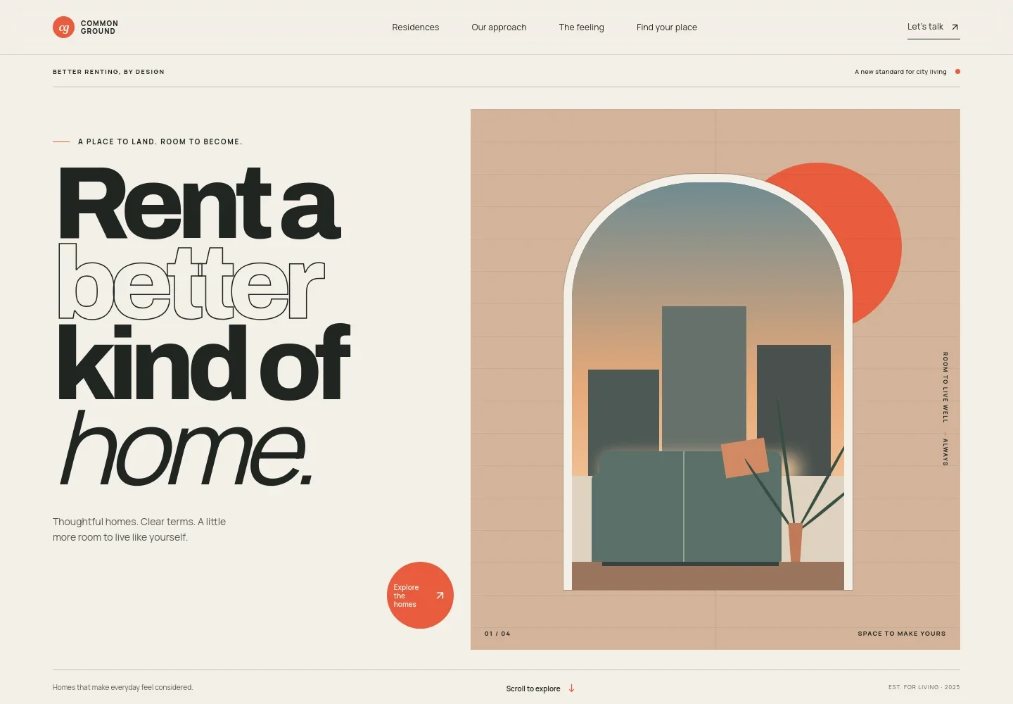 Real Estate Leasing Website Template