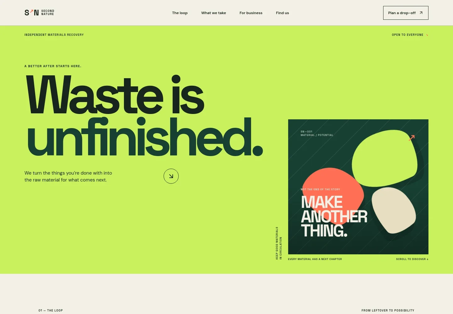 Recycling Center Website Template