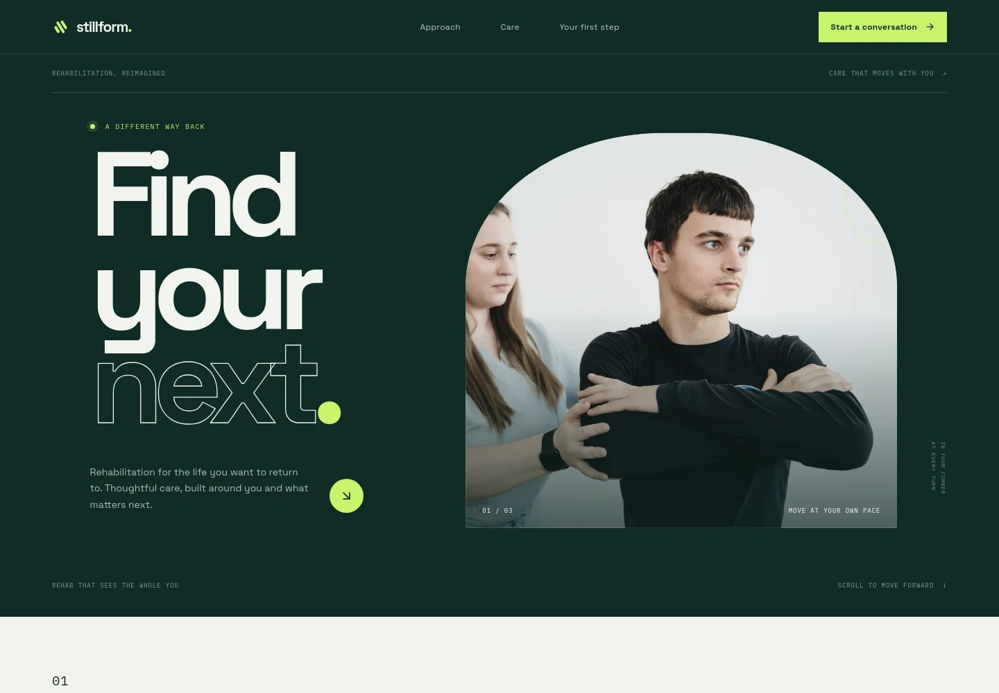 Rehabilitation Website Template