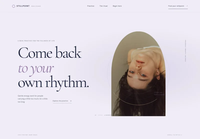 Reiki Website Template