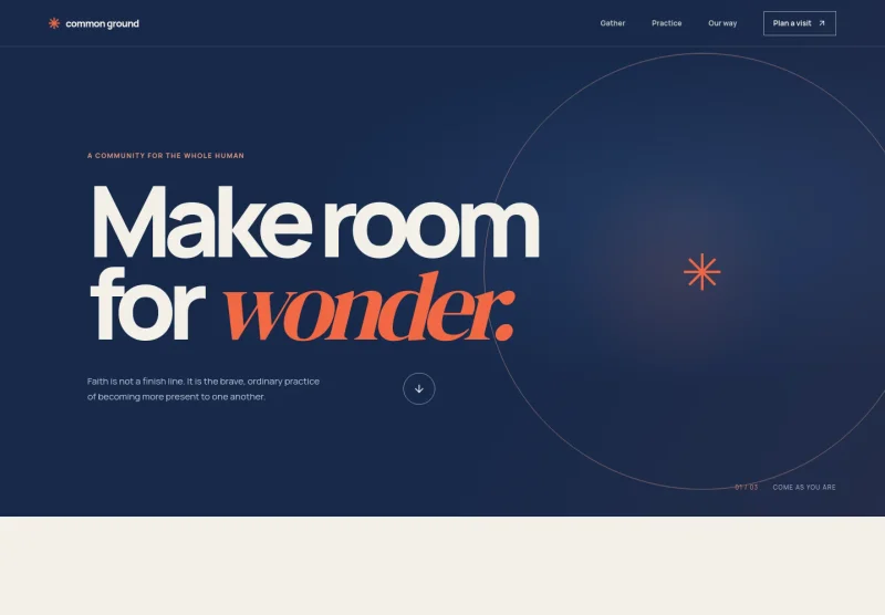Religion Website Template