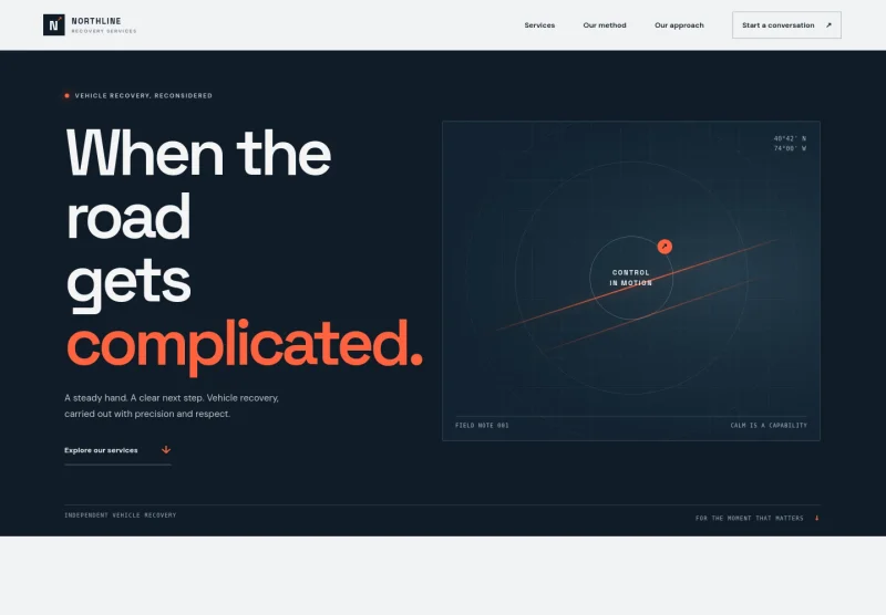 Repossession Service Website Template