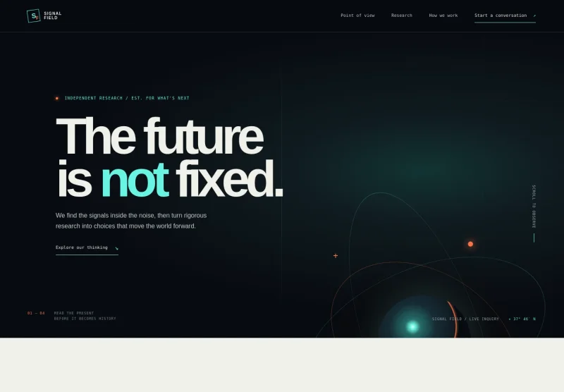 Research Center Website Template