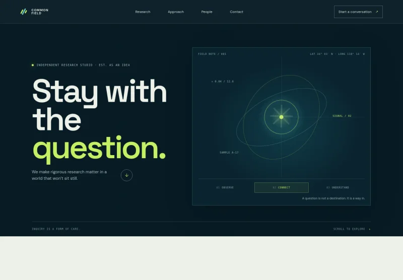 Researcher Website Template